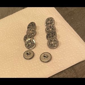 Vintage knight buttons